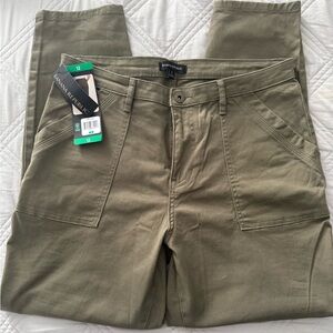NWT Banana Republic Sage Green High Rise Stretch Twill Pant